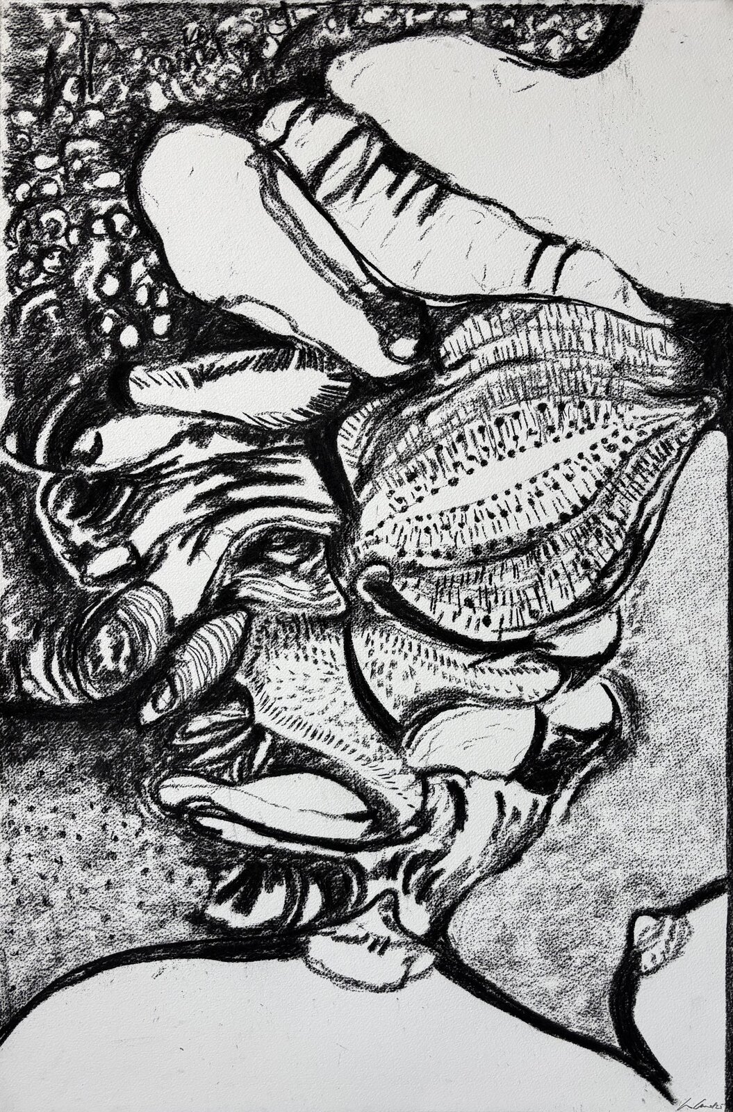 The portrait of a leaf