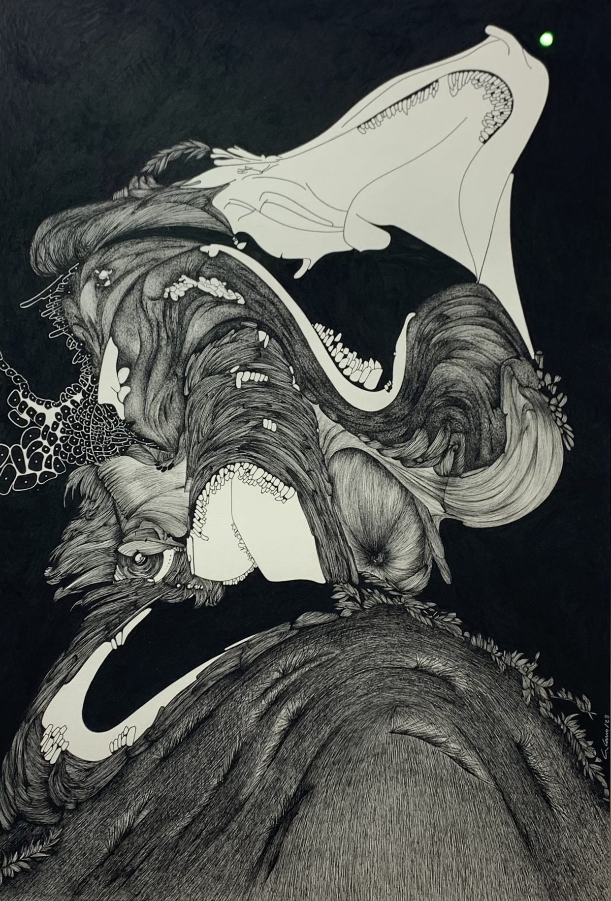 Portrait of a mouth II